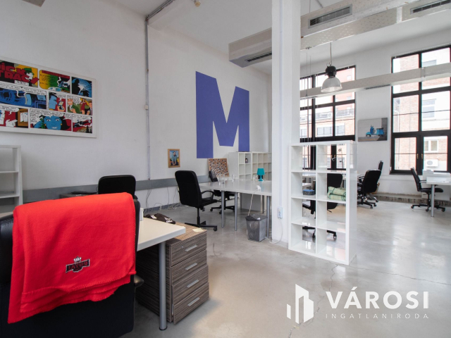 Amerikai életérzés Óbudán szenzációs, 1000 m2 loft irodában