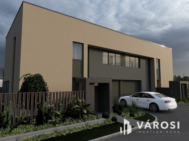 Eladó modern 4 szobás ikerfél nagy teraszokkal