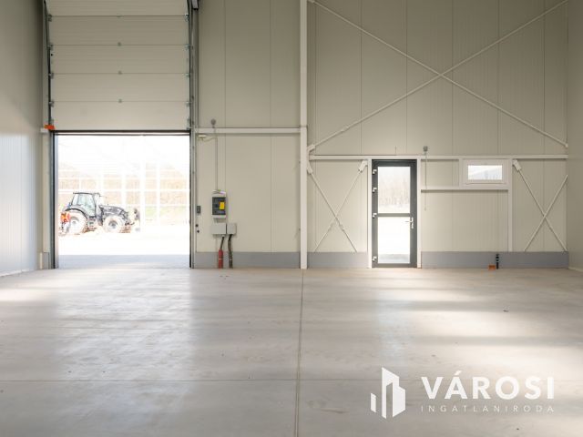 Eladó új, 322 m2-es raktárcsarnok Alsónémedin