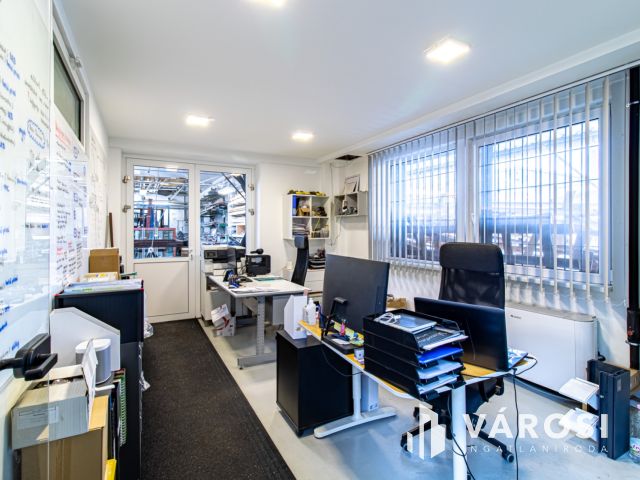 Eladó 1000m² telephely, iroda, műhely Csepel Gyártelepen