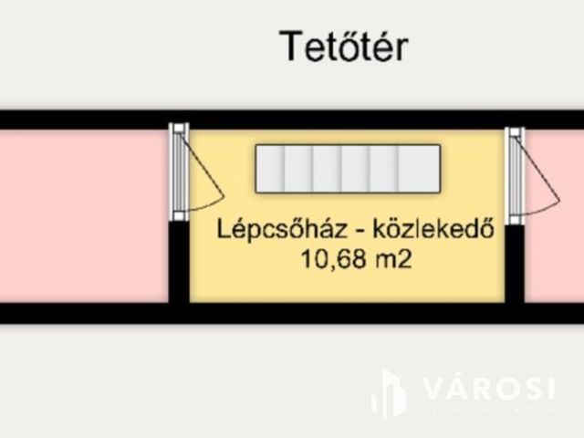 Ikerházfél, takaros kerttel Óbudán