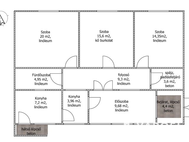 Falusi CSOK-ra is alkalmas ház Kazáron