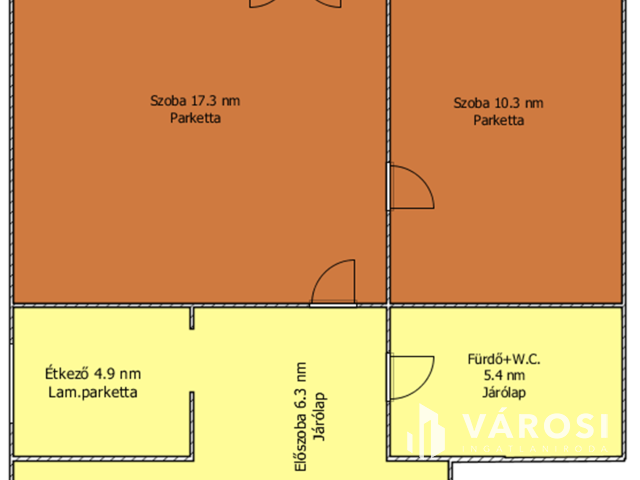 Besztercén 3. emeleti, felújított, erkélyes lakás eladó!