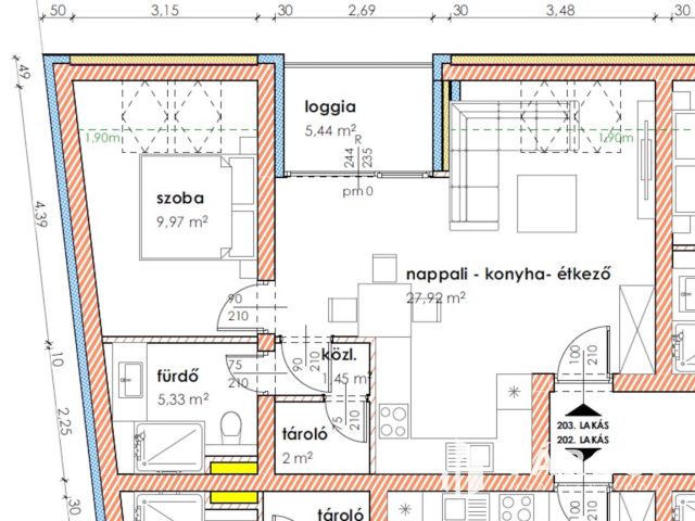 Második emeleti újépítésű lakás, Hagymatikumtól 60 méterre 4