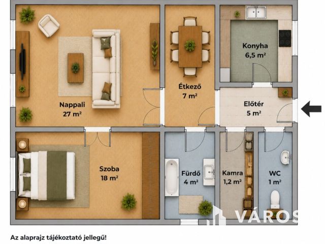 Tágas, alakítható lakás a Boráros tér szomszédságában