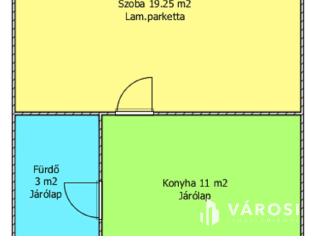Vásártéren felújított, berendezett, 1 szobás lakás eladó!