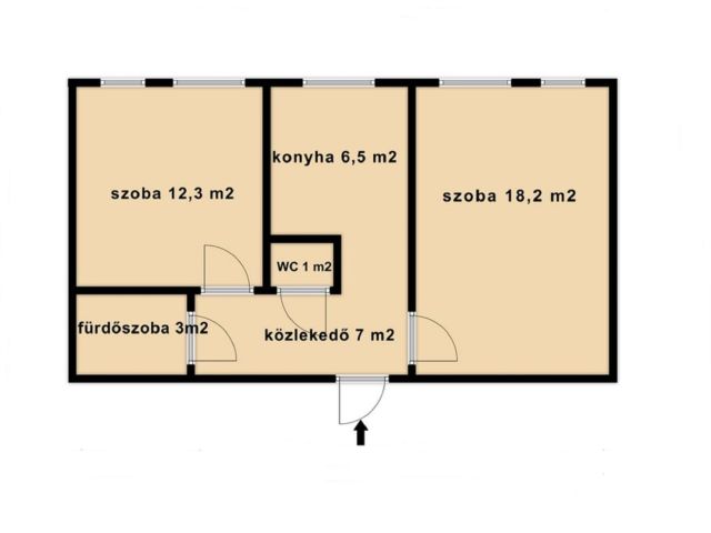 Gyulán a Törökzugi soron felújított lakás eladó