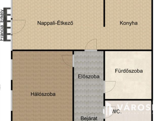 Tip top lakás az Egyetem szomszédságában!